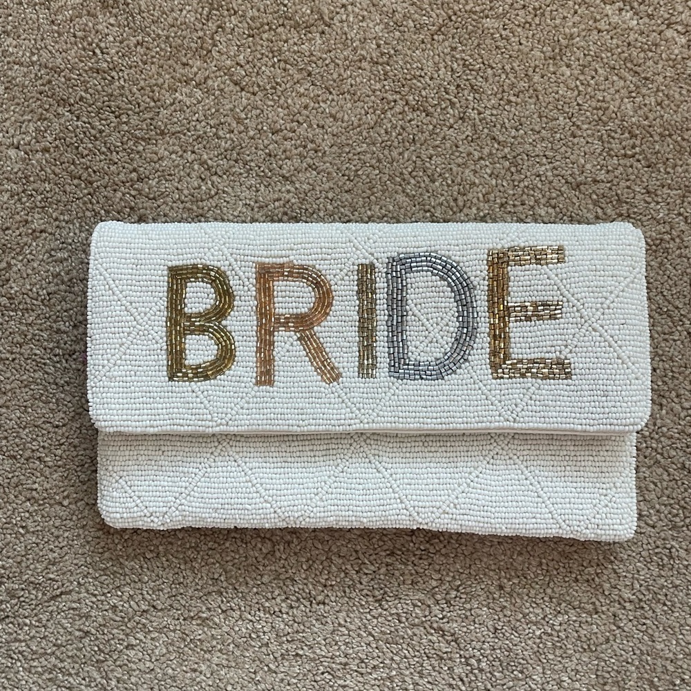 Beaded Bride Clutch!!